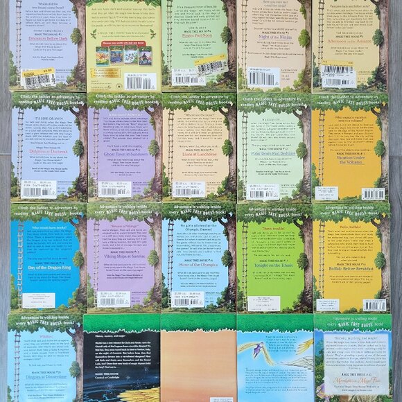 MAGIC TREE HOUSE AND MERLIN MISSION LOT OF BOOKS 1-20 WITH NEW AUDIO BOOK CD #1 - Picture 3 of 16